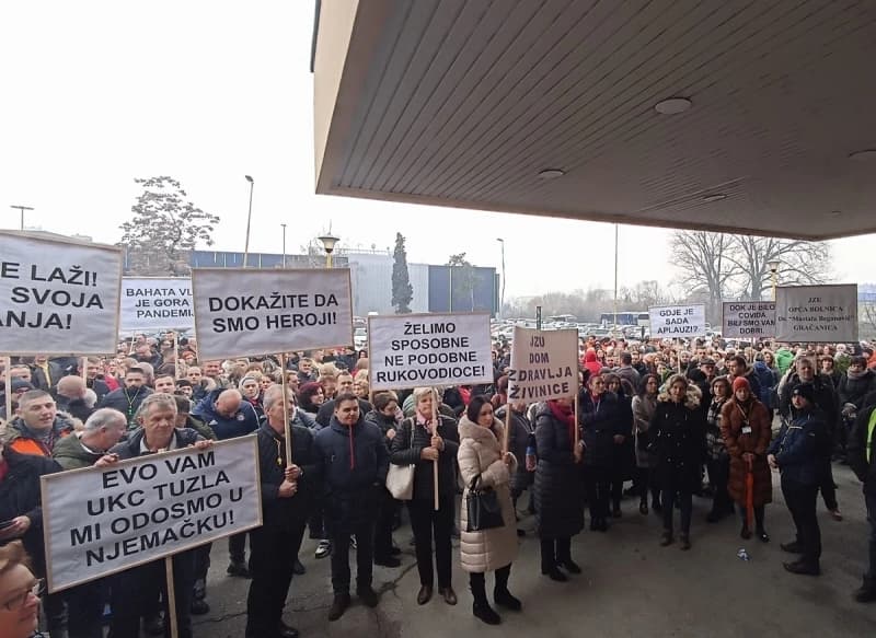 Protest u Tuzli