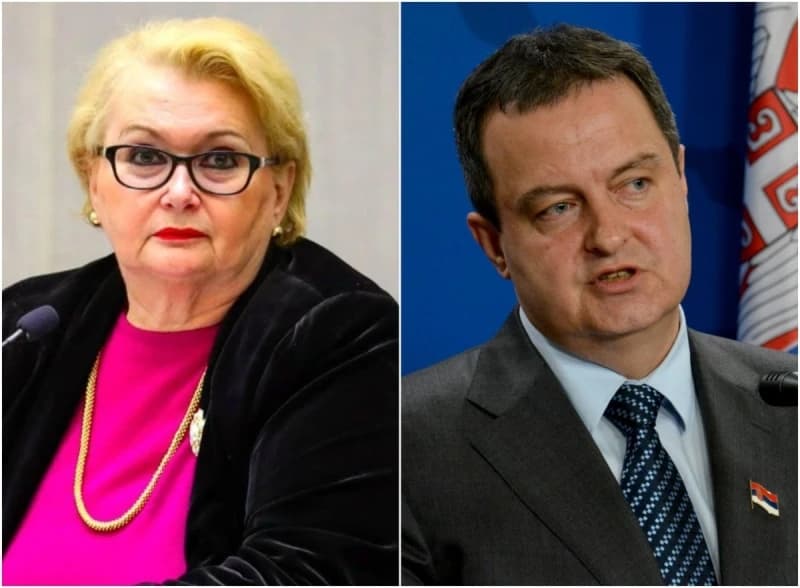 Bisera Turković i Ivica Dačić