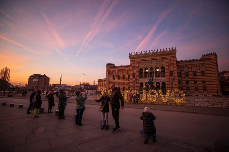 Sarajevo zalazak Sunca