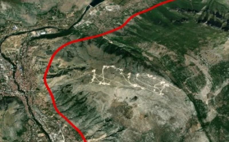 Dionica Mostar - sjever - Mostar jug