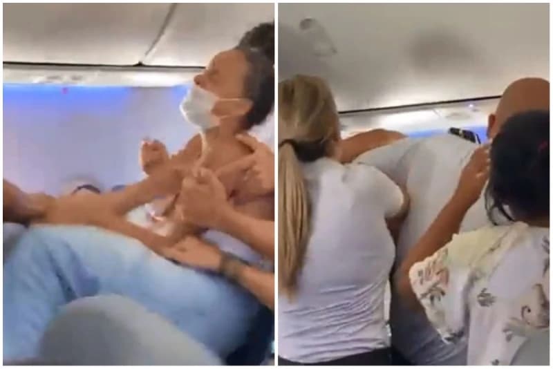 Tuča u avionu