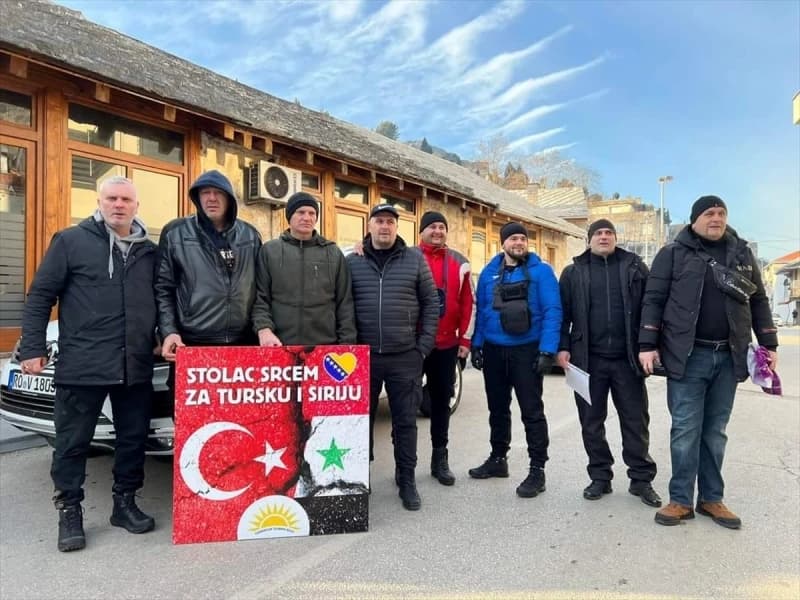 Stolački dobrovoljci otputovali za Tursku