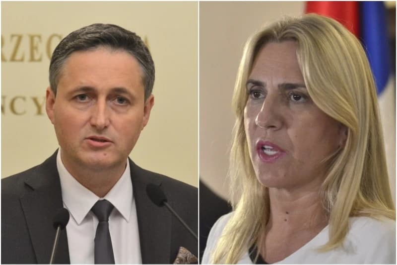 Denis Bećirović i Željka Cvijanović