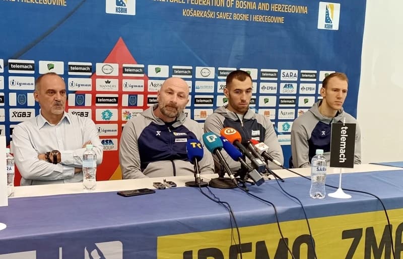 Press konferencija reprezentacije BiH u košarci