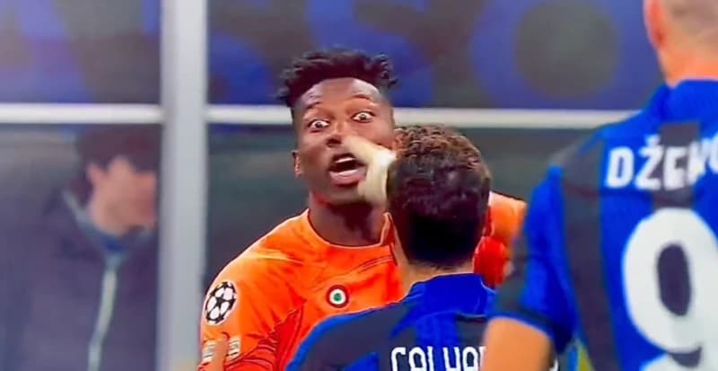 Sukob Džeke i Onane u finišu prvog poluvremena, Calhanoglu smirio situaciju