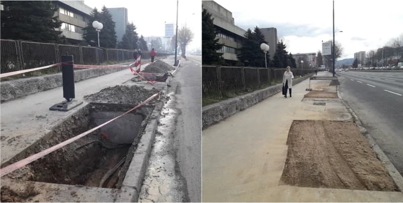 Zatrpane rupe, Bulevar Meše Selimovića 