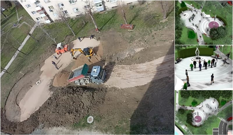 Gradnja Spomen parka u Tuzli