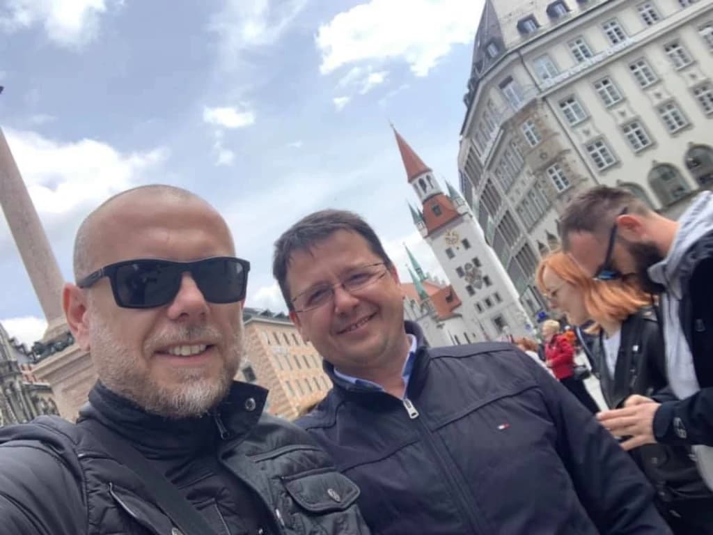 Muris Beglerović i Samir Mujagić u Minhenu