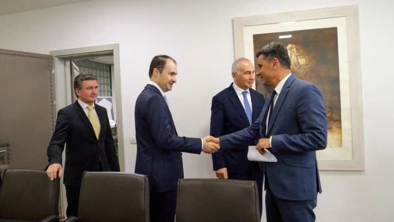 Fadil Novalić s investitorima