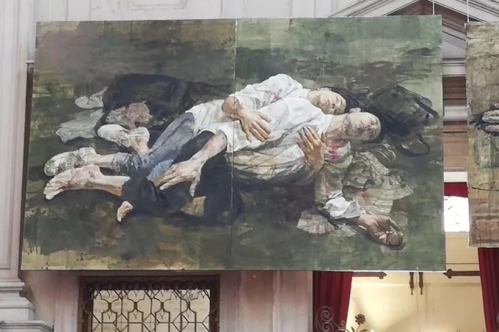 Boško i Admira na platnu Safeta Zeca