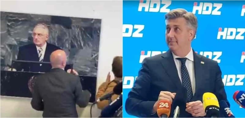 Slika Tuđmana 