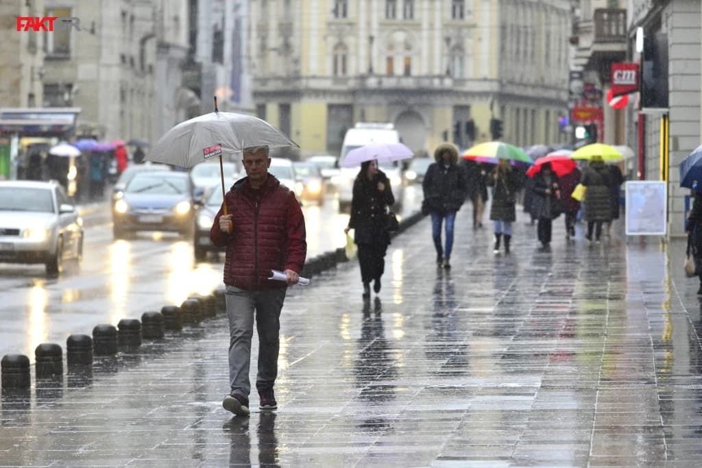 U narednim danima se očekuju značajne padavine, evo u kojim područjima su moguće poplave
