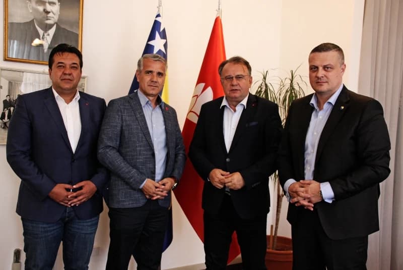 Mirsad Duratović, Nermin Nikšić, Vojin Mijatović 