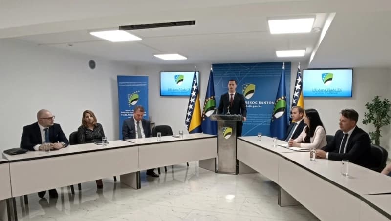 Halilagić na press konferenciji