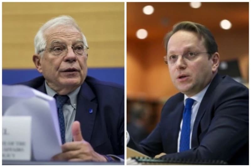 Josep Borell i Oliver Varhelyi
