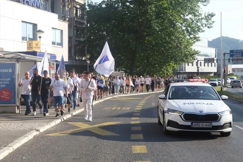 Mirna šetnja kroz Tuzlu