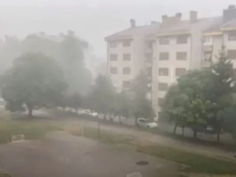 Prijedor, nevrijeme 
