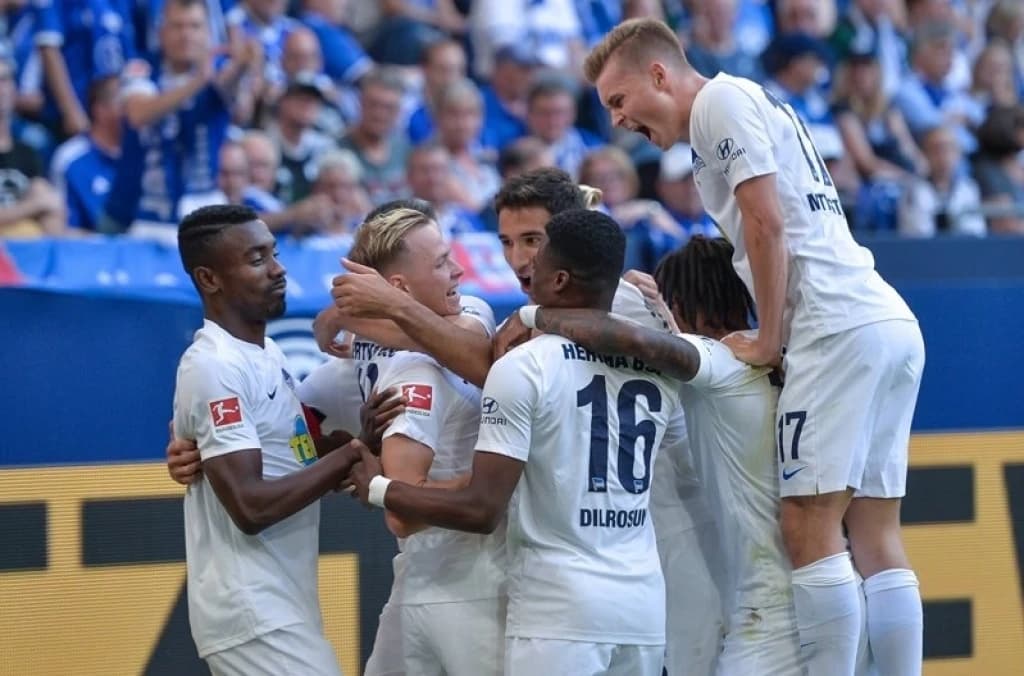 Timsko slavlje fudbalera Herthe