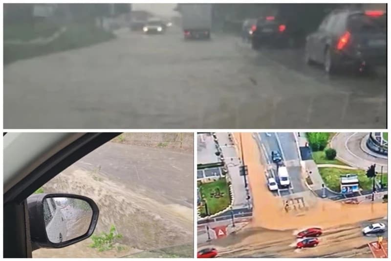Pljusak u Sarajevu