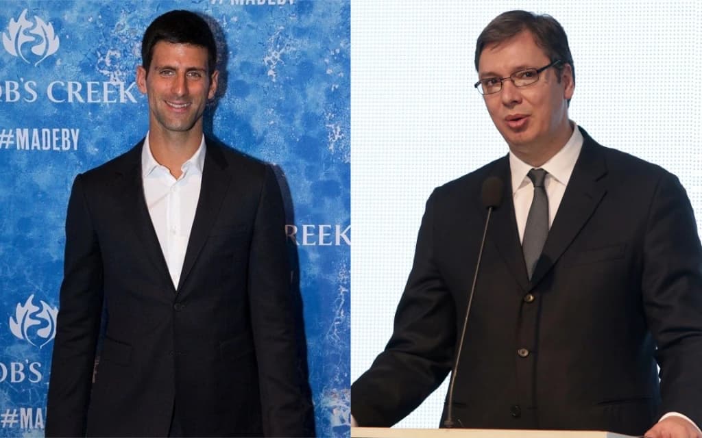 Novak Đoković, Aleksandar Vučić