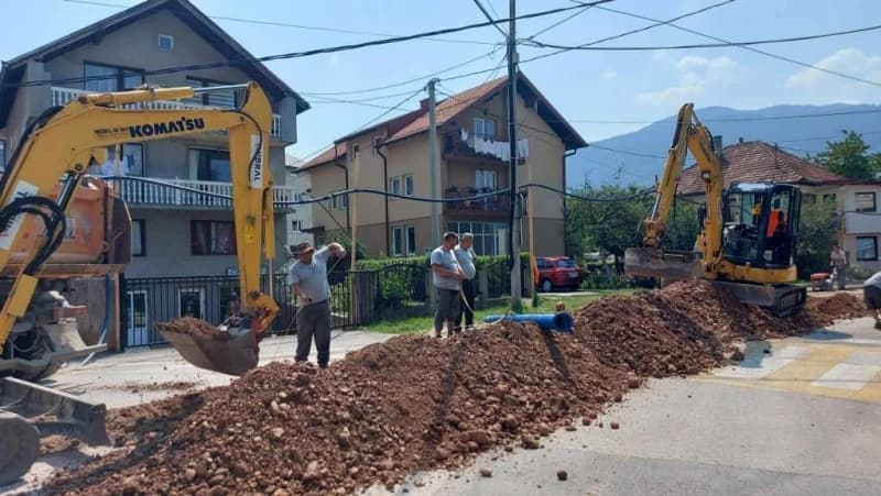 Ilidža, rekonstrkucija vodovoda