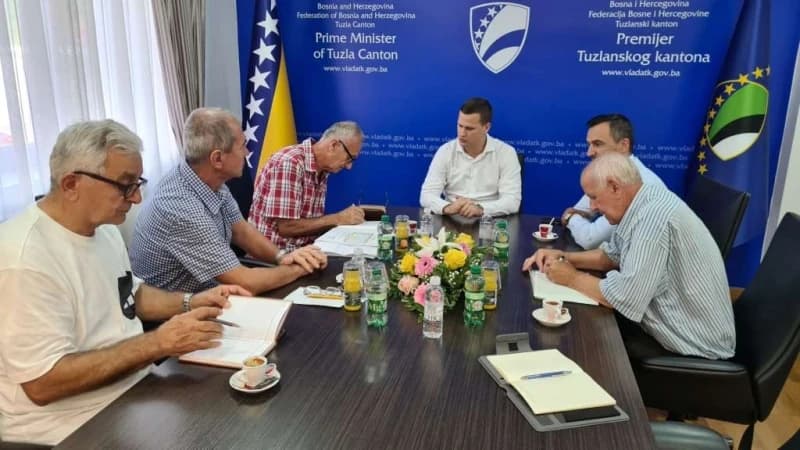 Sastanak u Vladi TK, Halilagić i penzioneri