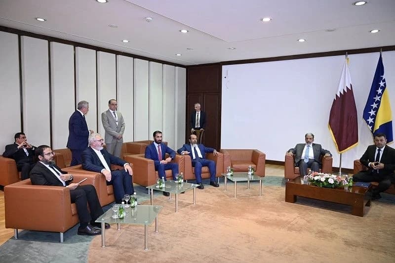 Ghanem bin Shaheen bin Glanem Al Ghanima i Sevlid Hurtić