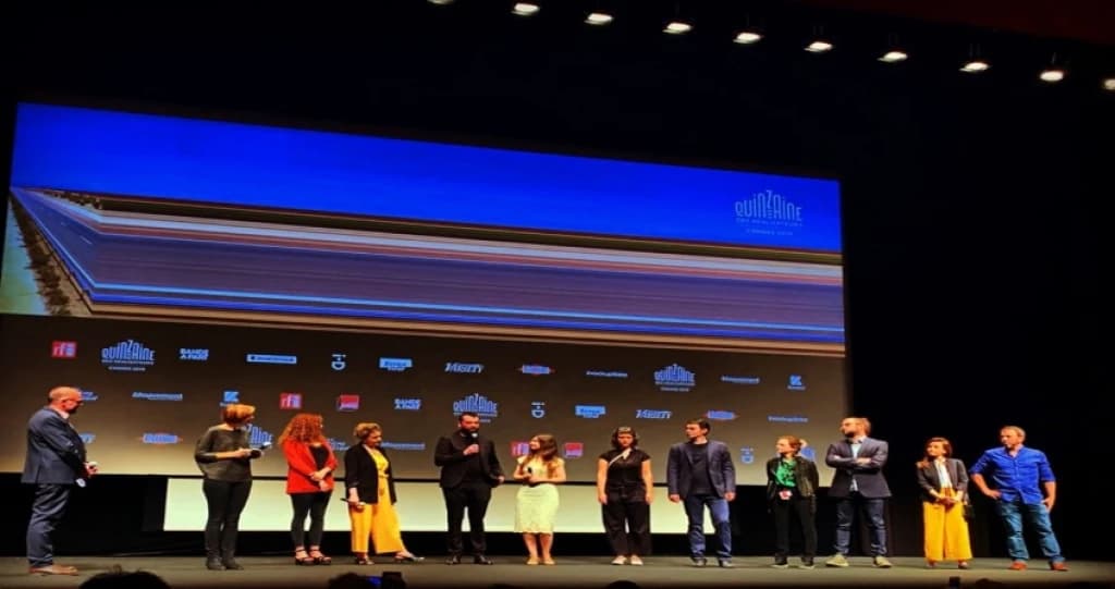 Detalj sa ceremonije u Cannesu