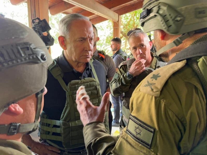 Netanyahu posjetio vojnike na granici Gaze: "Spremni smo"