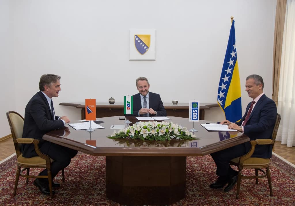 Željko Komšić, Bakir Izetbegović, Fahrudin Radončić
