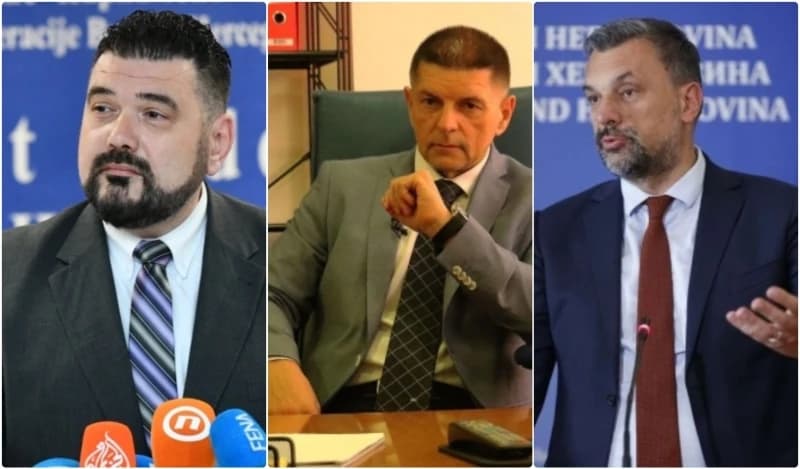 Mahir Mešalić, Almir Džuvo, Elmedin Konaković 