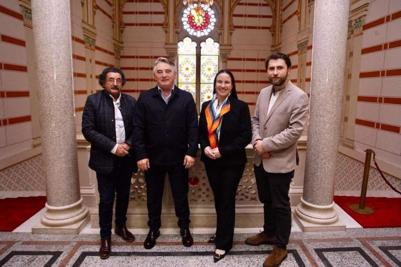 Eli Tauber, Željko Komšić, Benjamina Karić i Samir Avdić