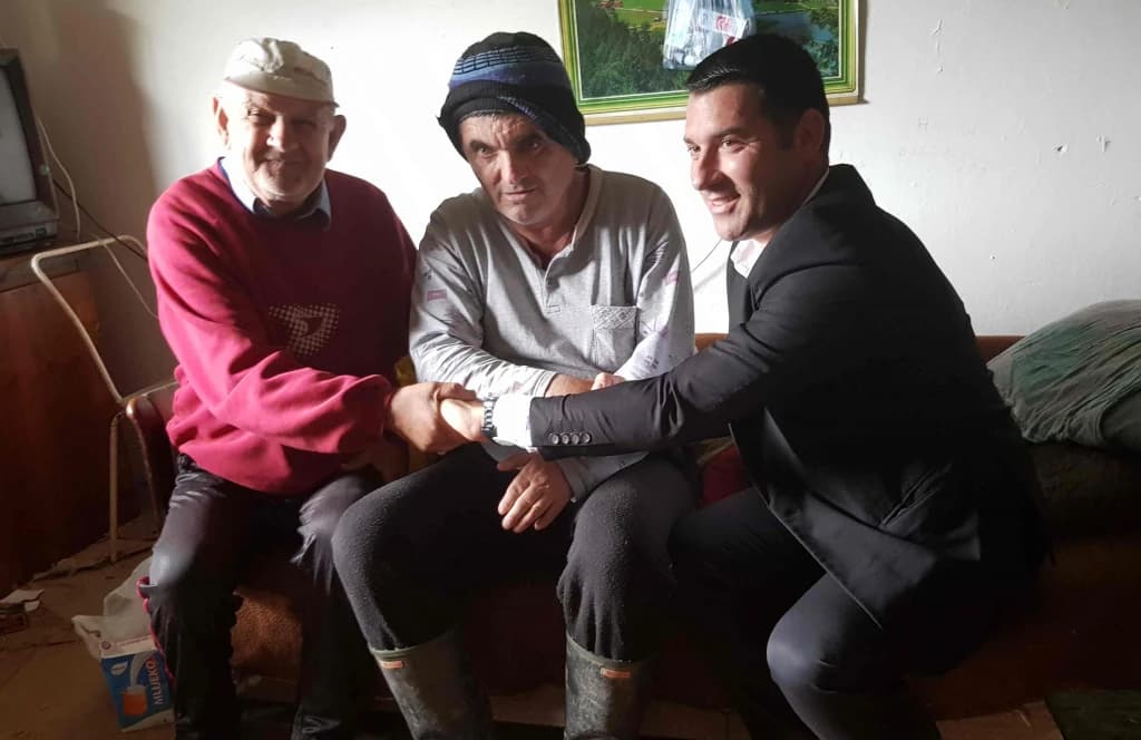 Vojin Krstić, Hamdo i Hakija Šabanović 