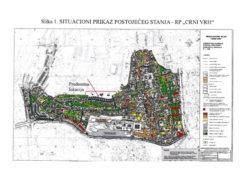 Općina Centar - RP Crni vrh 