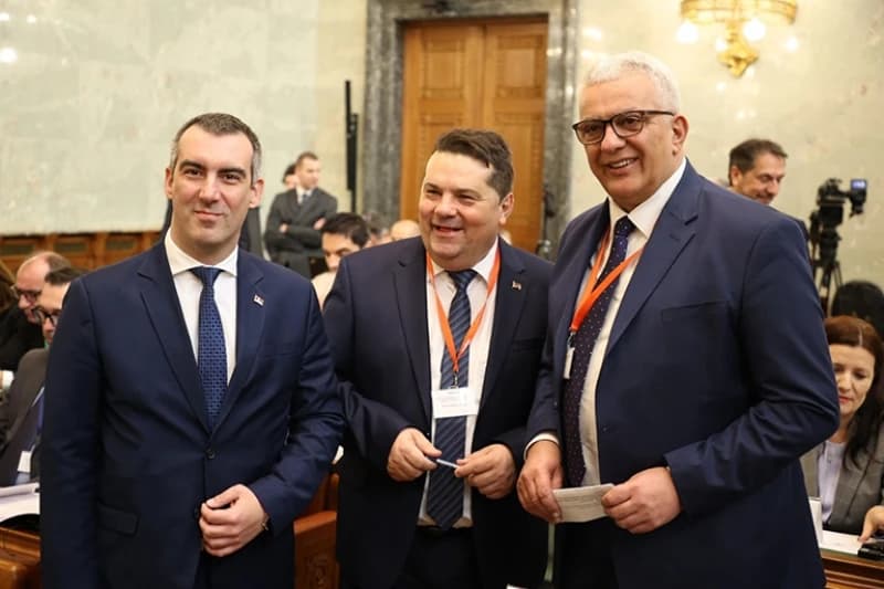 Vladimir Orlić, Nenad Stevandić, Andrija Mandić 