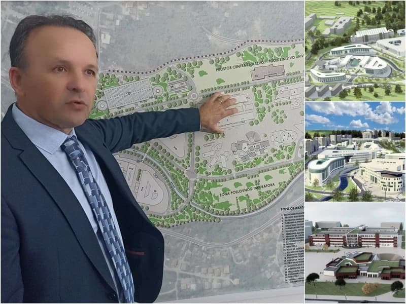 Prof. dr. Damir Zenunović i prostorni plan Kampusa