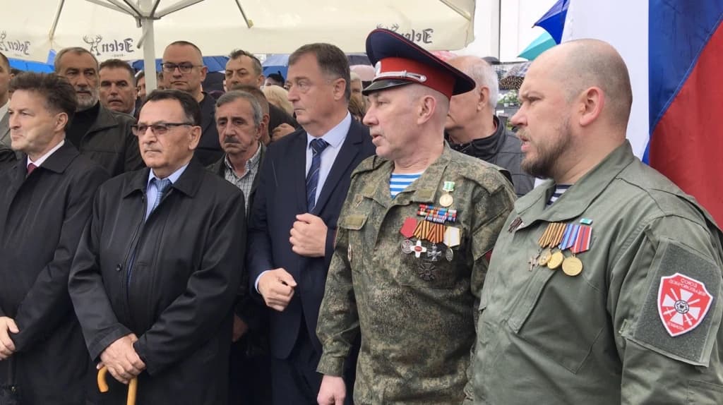 Savo Cvjetinović sa Viktorom Zaplatinom i Aleksejom Sosonnyjem