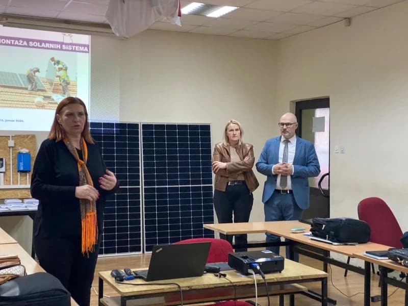Obuka u Elektrotehničkoj školi Tuzla