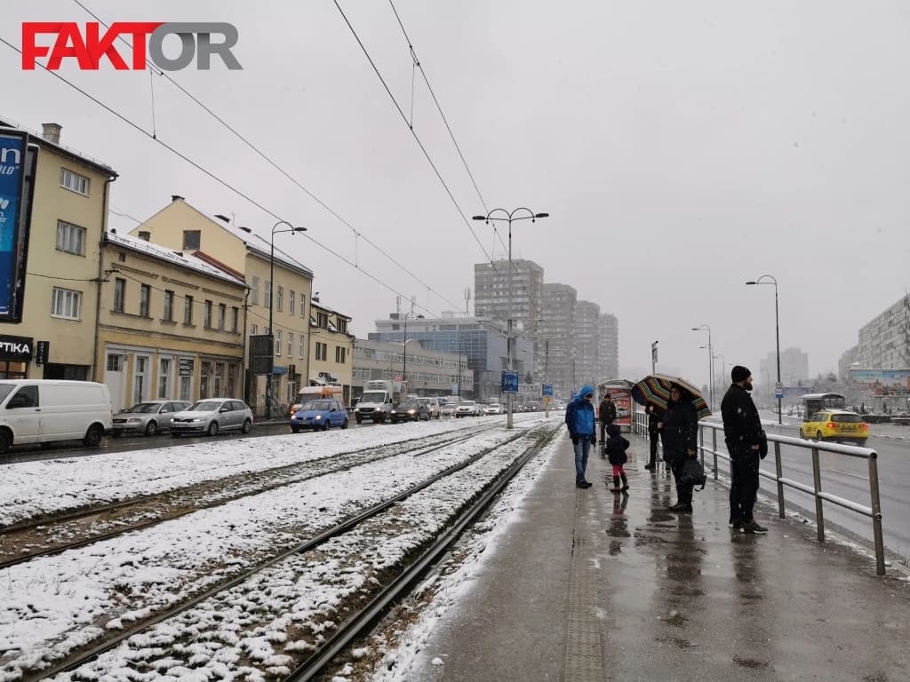 Sarajevo: Bilo je lako ukloniti malo snijega