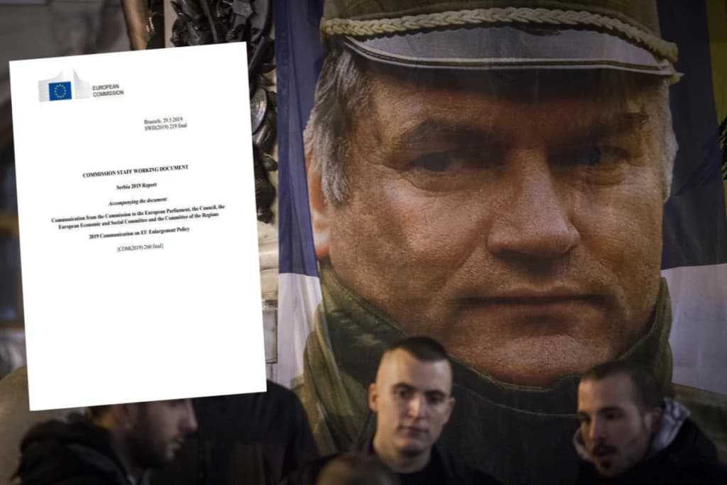 Kritike Evropske komisije na račun odnosa Srbije prema pitanju ratnih zločina