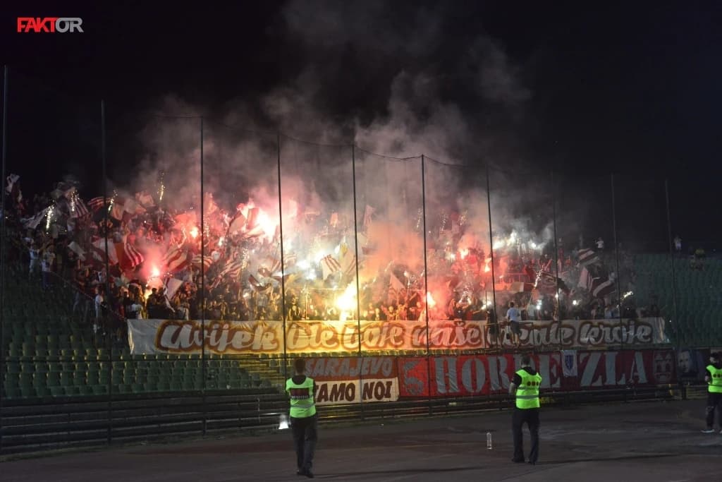 Horde zla poručile FSBiH: Savezu je pirotehnika najveći problem, a spominjanje ratnih zločinaca zanemarivo
