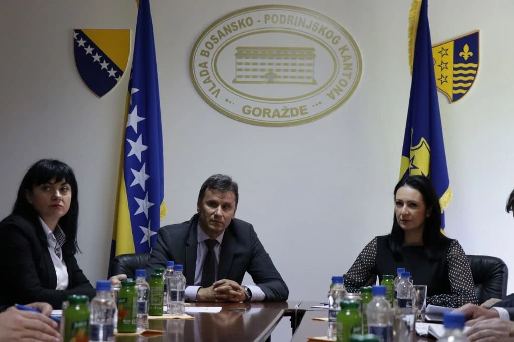 Fadil Novalić u posjeti Goraždu