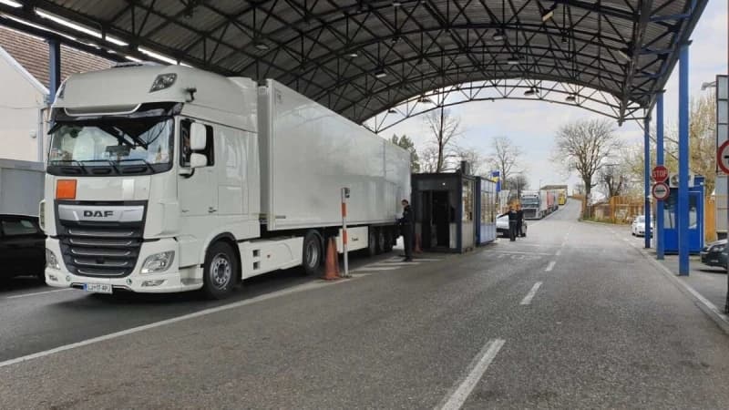 Pojačan promet teretnih vozila na GP Bosanska Gradiška