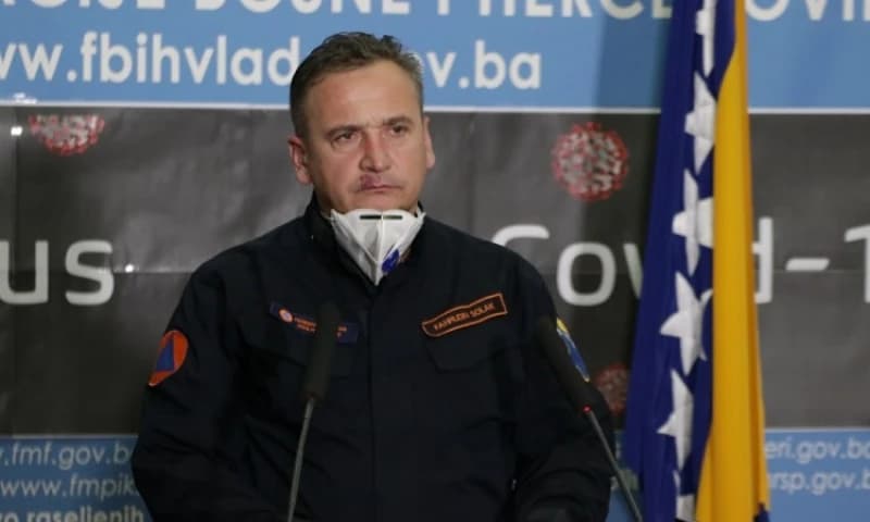 Ajdinović o Solakovom stanju: Stabilan je, očekujem da ubrzo bude s nama u štabu