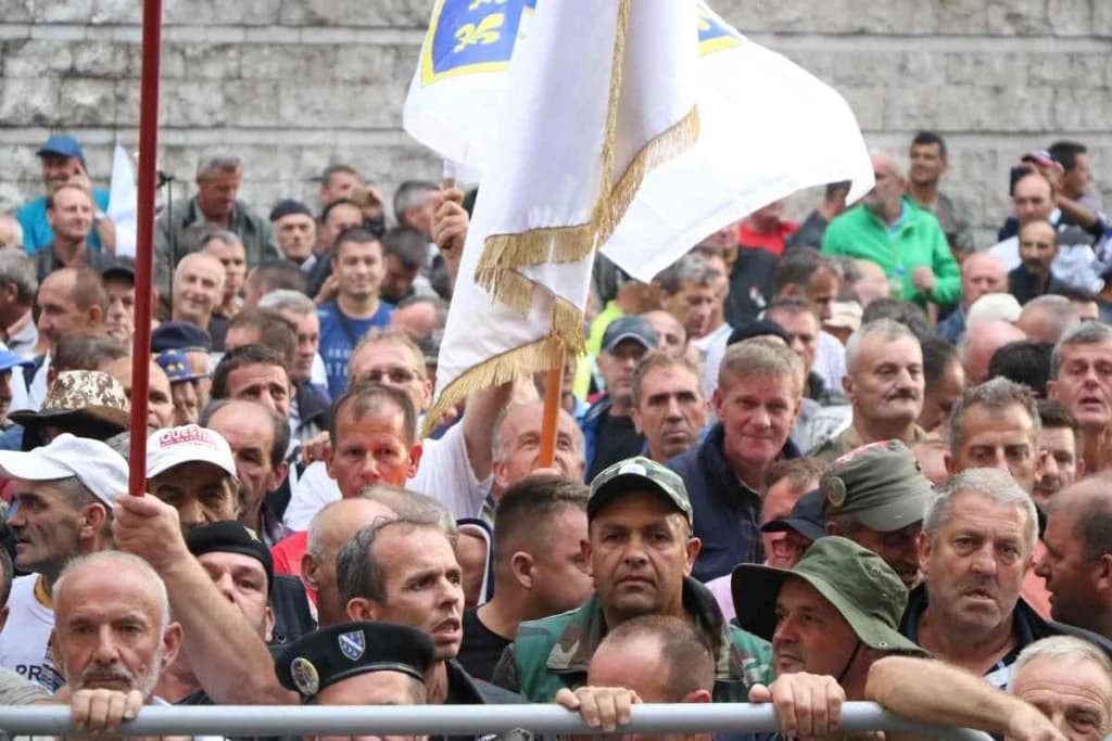 Protest boraca 
