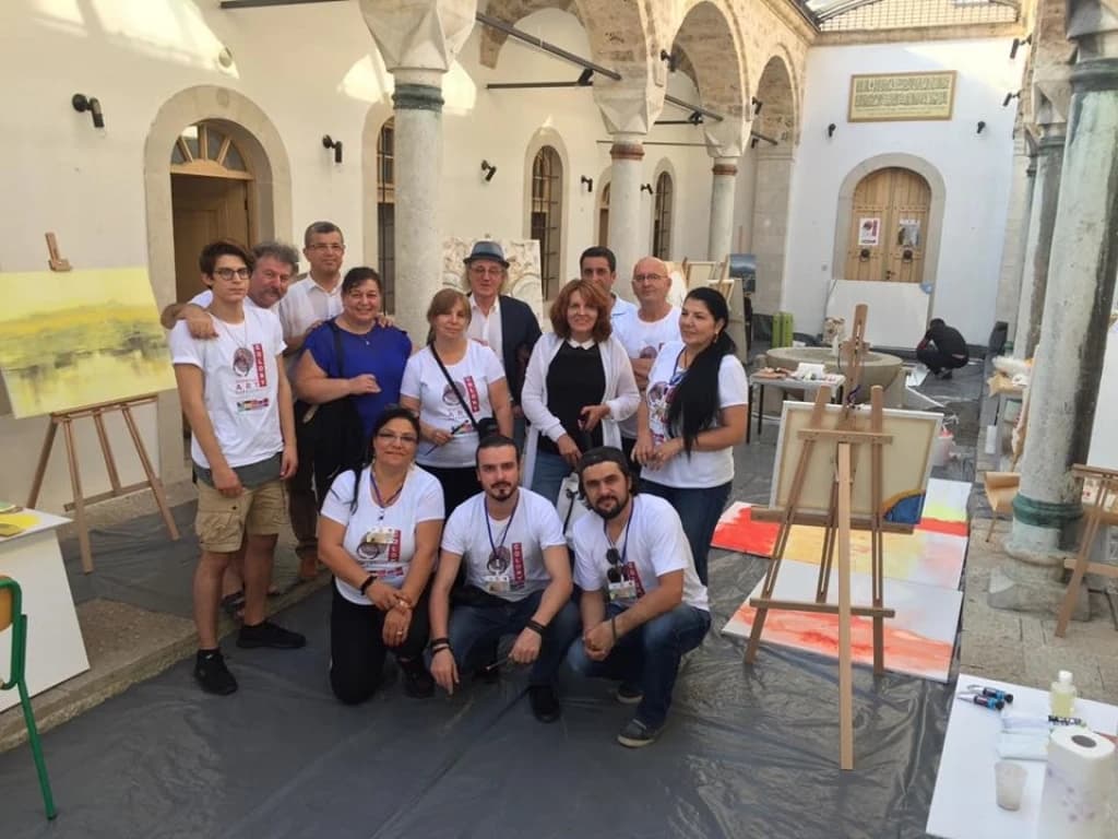 Detalj s aprošlogodišnje Internacionalne umjetničke kolonije Sarajevo