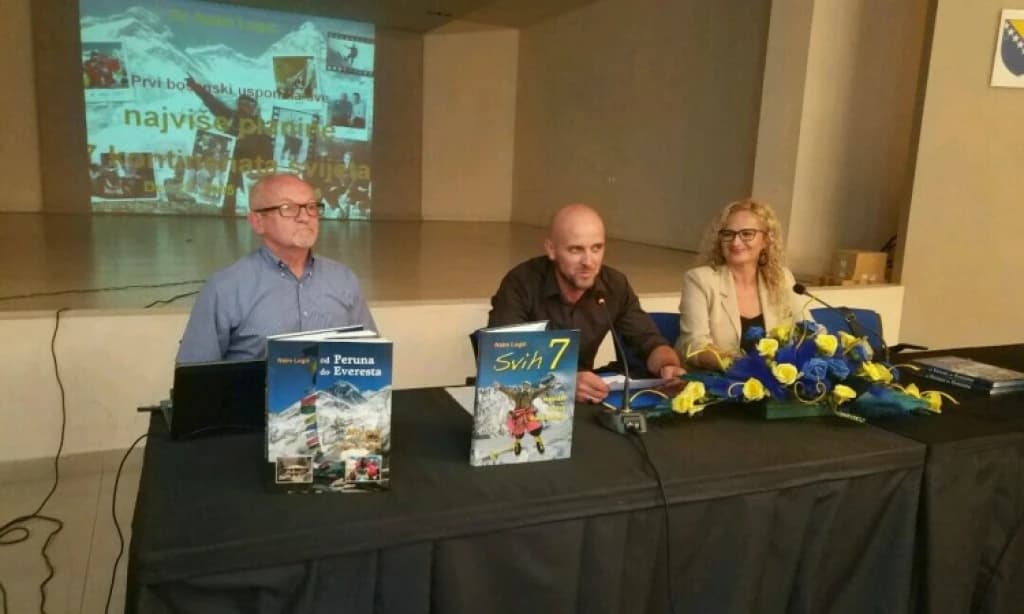 Promocija knjige Naima Logića u kristalnoj sali Općine Bugojno