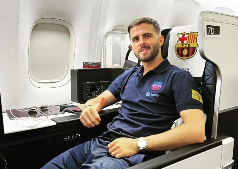 Miralem Pjanić danas se vratio na Camp Nou