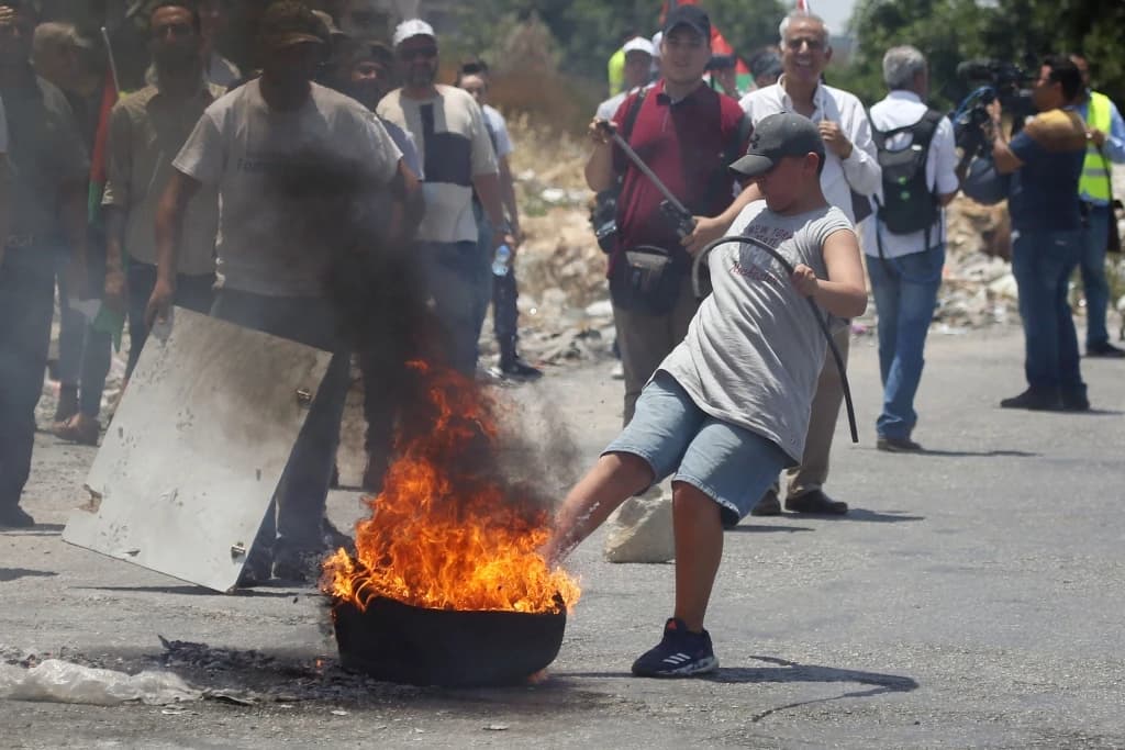 Palestinci protesti