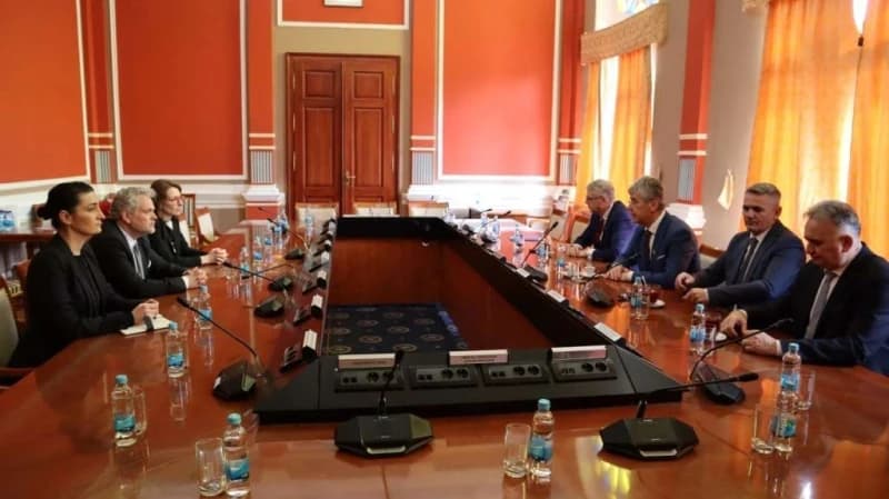 Johann Sattler, Zijad Nišić, Anto Domić, Siniša Milić i Ivo Filipović održali sastanak